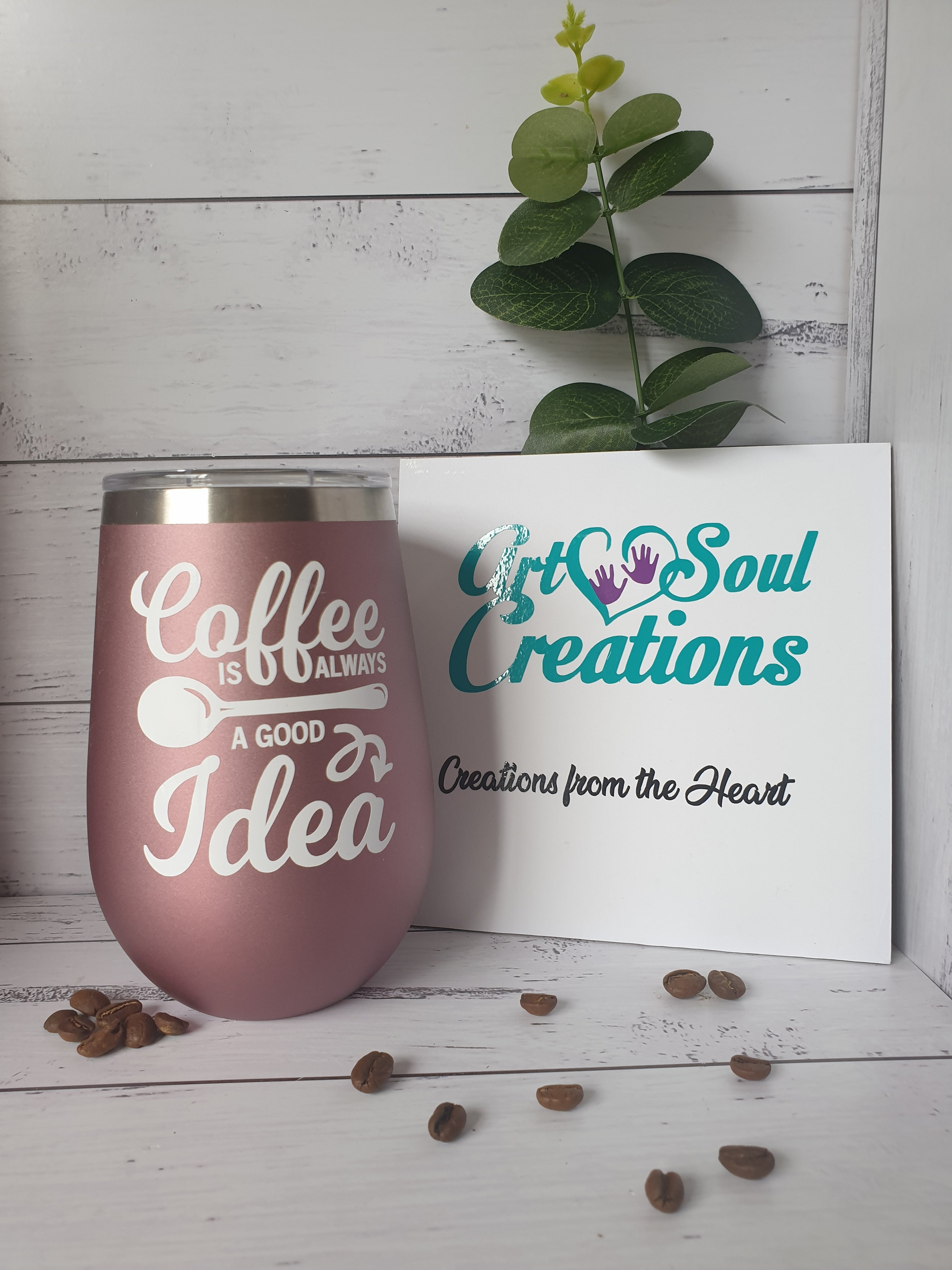 Stainless Steel Travel Mug - Good Idea