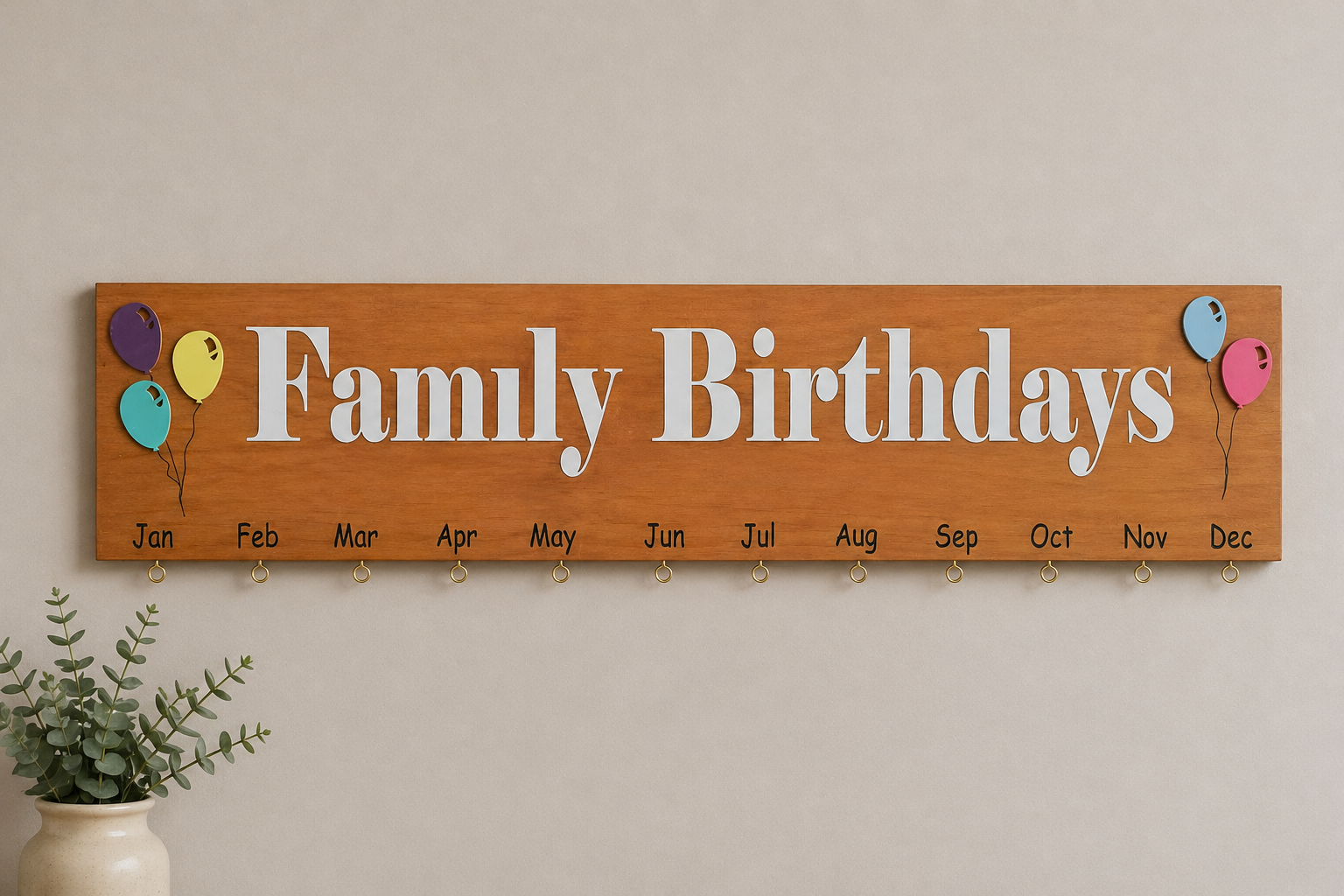 Family Birthdays - Balloons